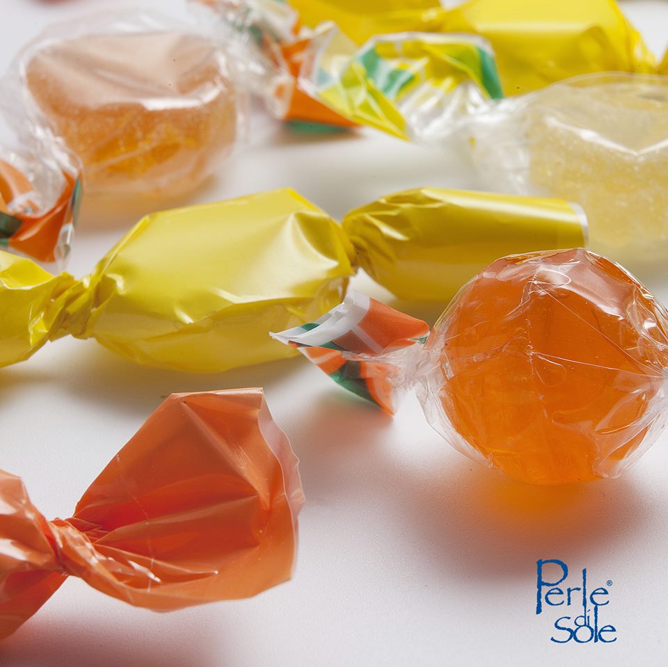  The Original Perle Di Sole Orange Hard Candy Drops Made