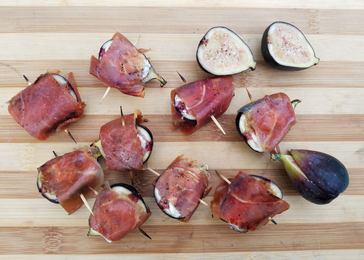 Prosciutto Wrapped Figs